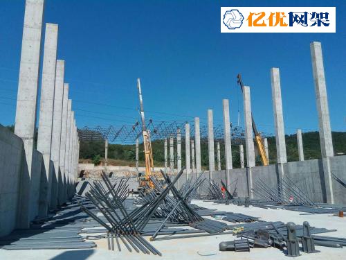 永城料棚网架设计